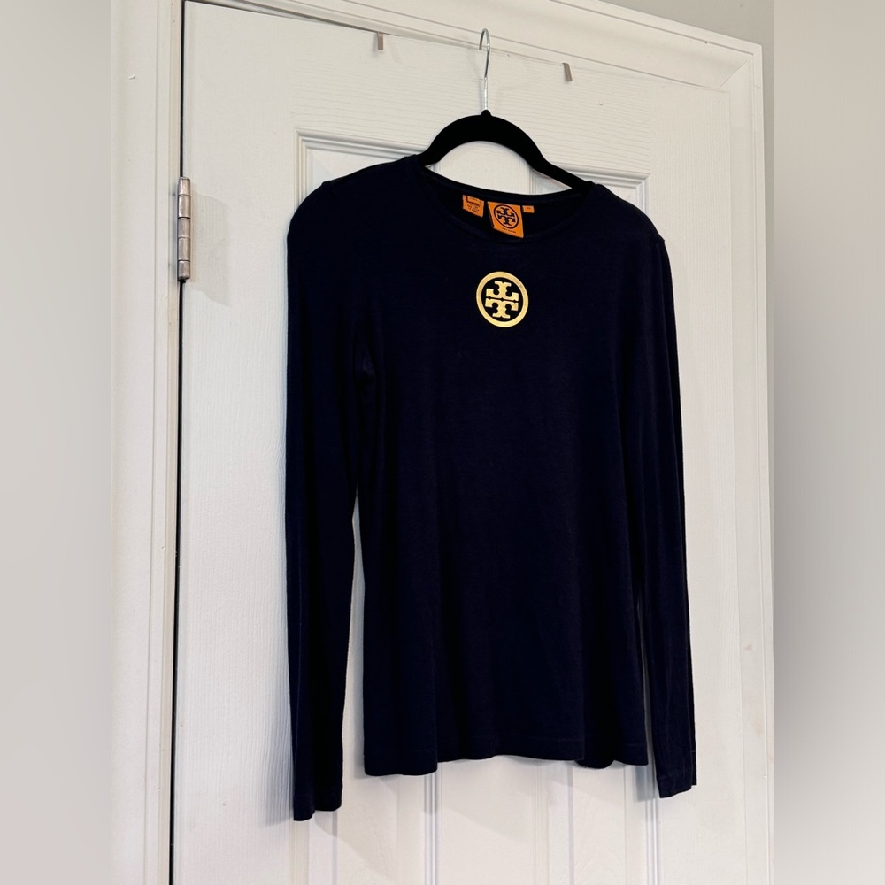 Tory Burch Long sleeve logo tee